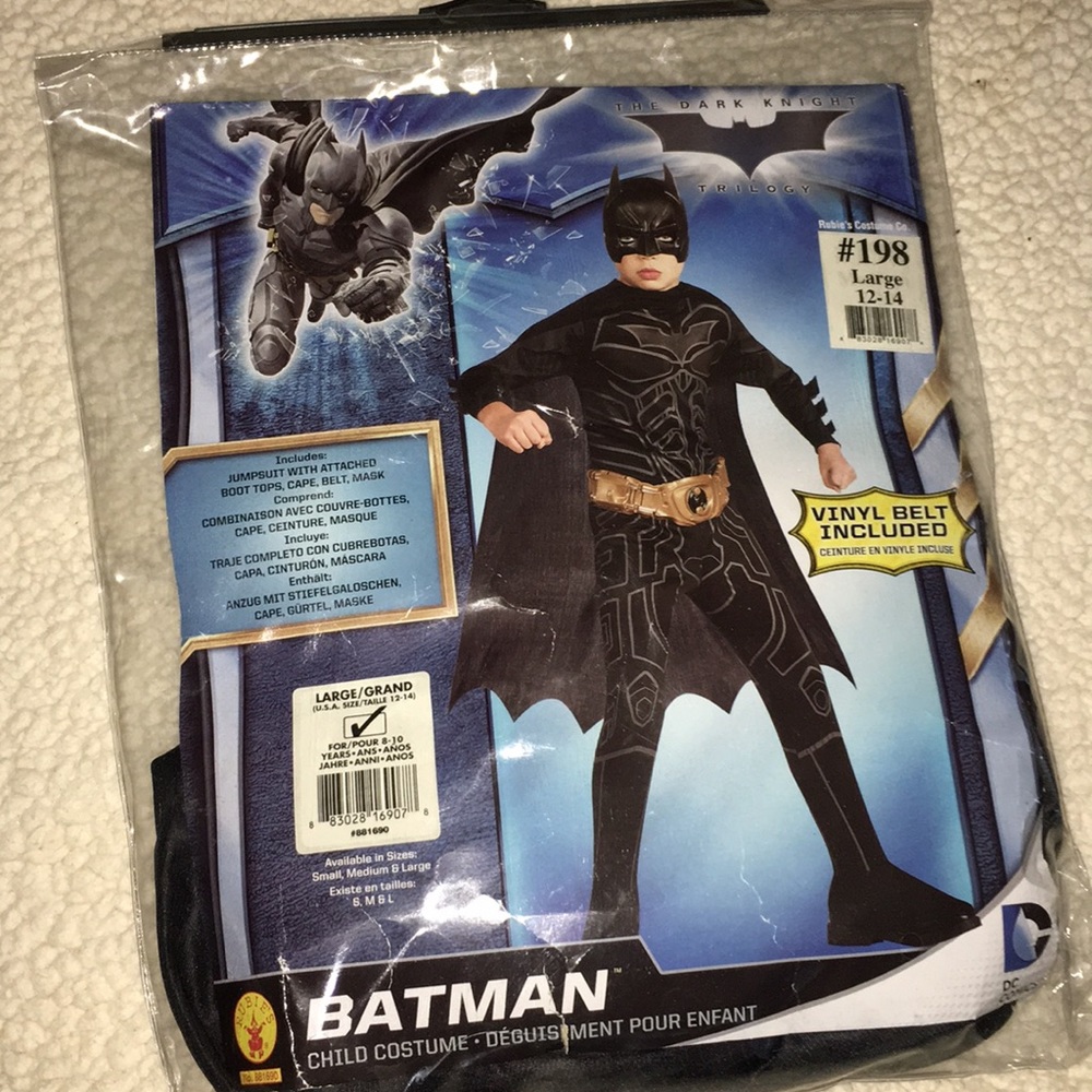 BRAND NEW Batman Costume for kids!